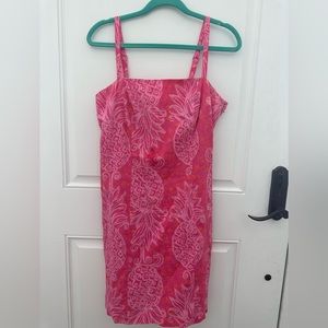 Lilly Pulitzer adjustable spaghetti strap dress Vintage lily